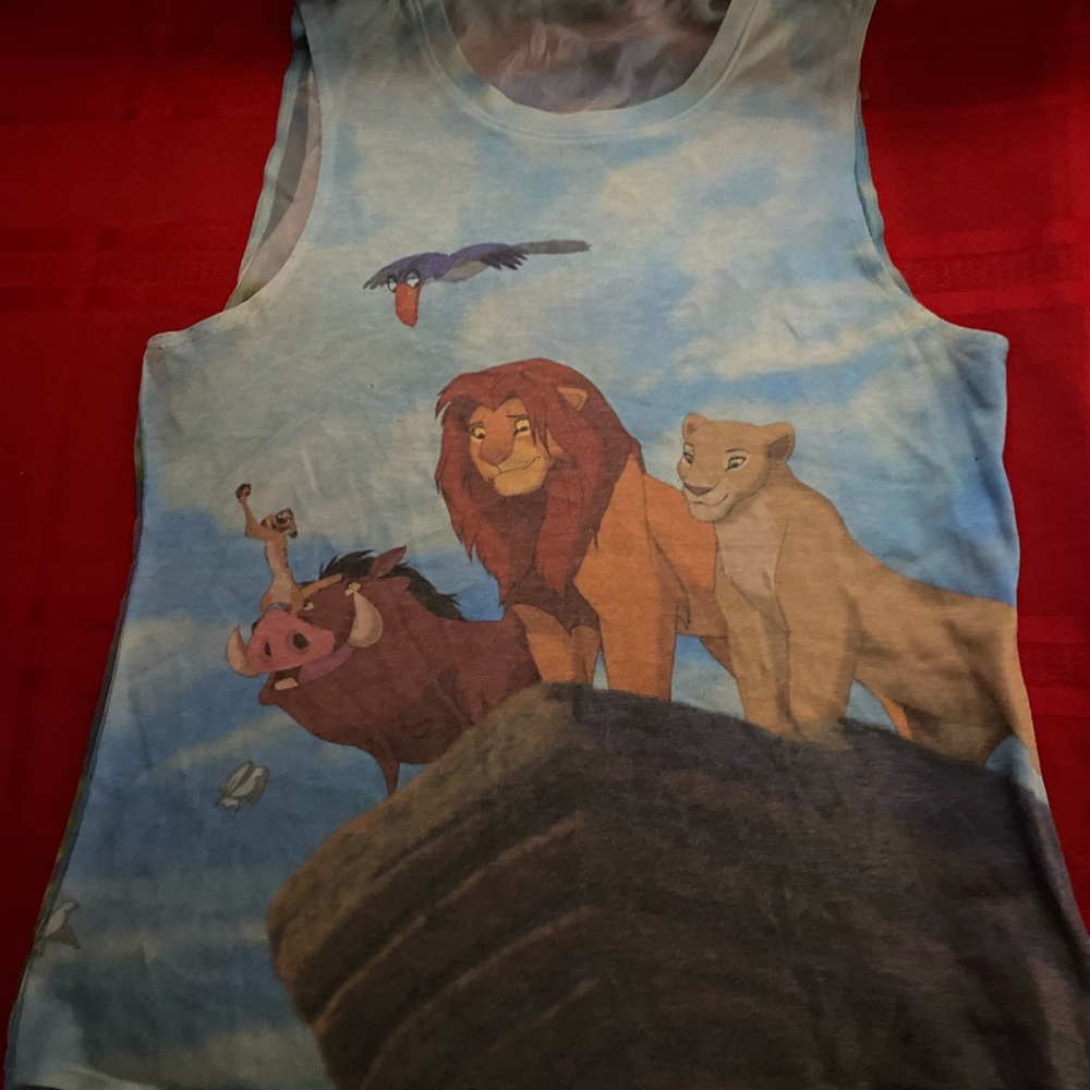 Disney Lion King Tank Top - Blue and Brown